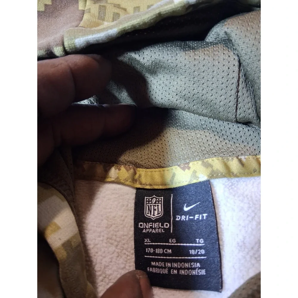 Nike NFL New Orleans Saints Salute to Service Camo Hoodie Kids XL 18/20